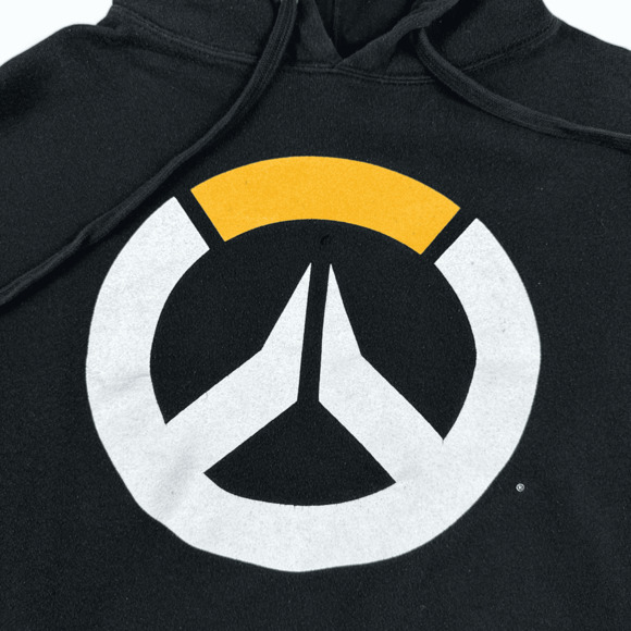 Overwatch Sweater Adult MEDIUM Black Hoodie Pullover Blizzard Jinx J!nx Game - Picture 2 of 7